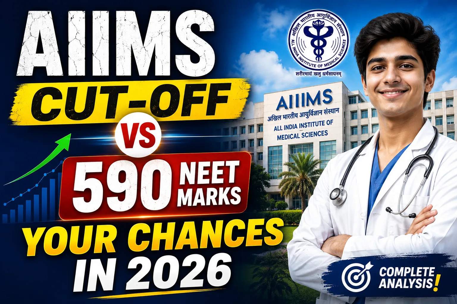 AIIMS Cut-off vs 590 NEET Marks: Your Chances in 2026